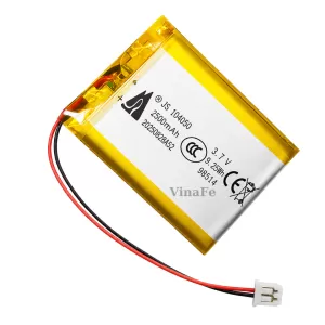 Pin Sạc Li-Po 104050 2500mAh 3.7V Đầu XH2.54 (Có Mạch Bảo Vệ)